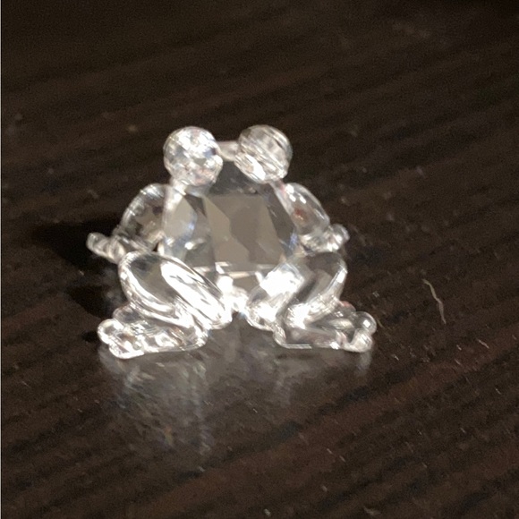 SWAROVSKI Crystal Miniature Baby Frog with Green Eyes Limited Edition - Picture 4 of 8